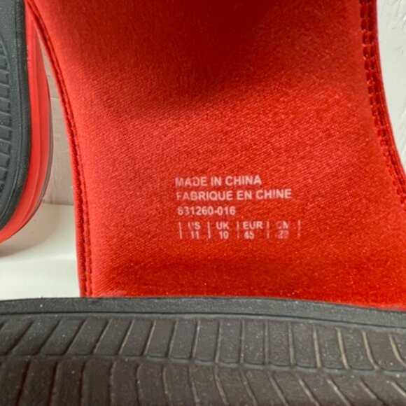 Nike Lebron 3 Elite Slides Sandals Size SZ 11 Black Red main image 7